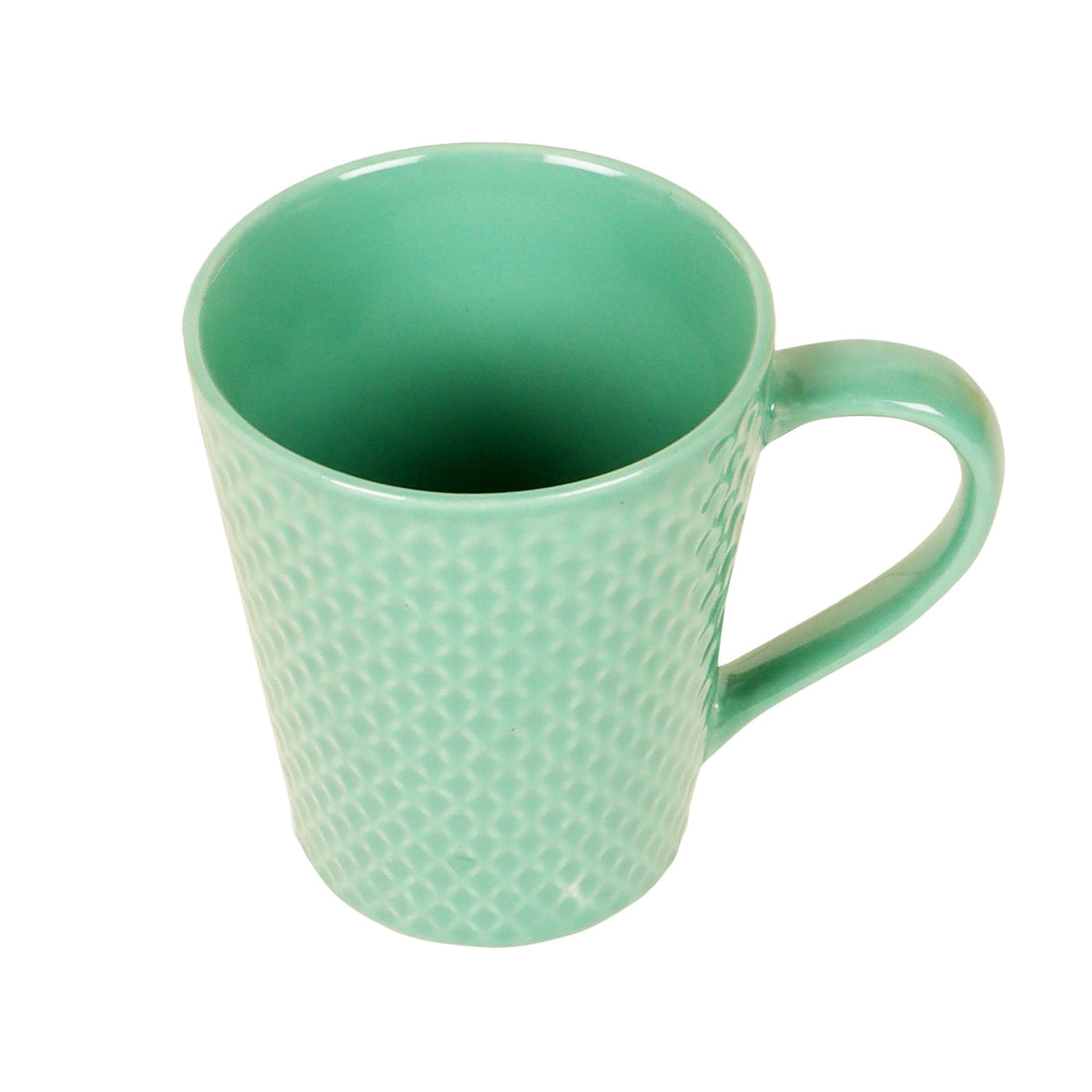 Turquoise Blue Coffee Mugs Set of 2