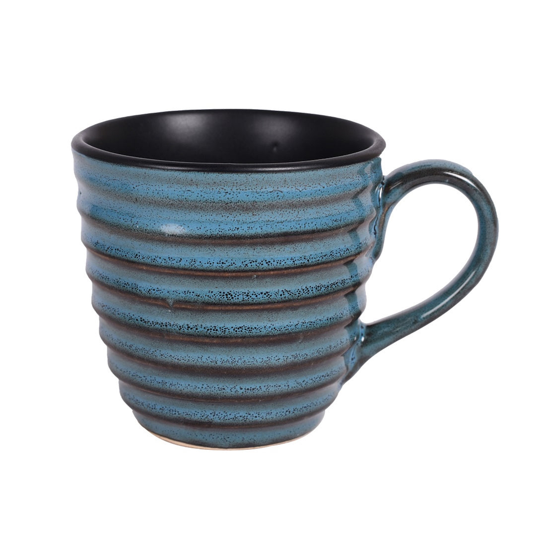 Cup Ceramic Blue (Set of 6) (4x3x3)