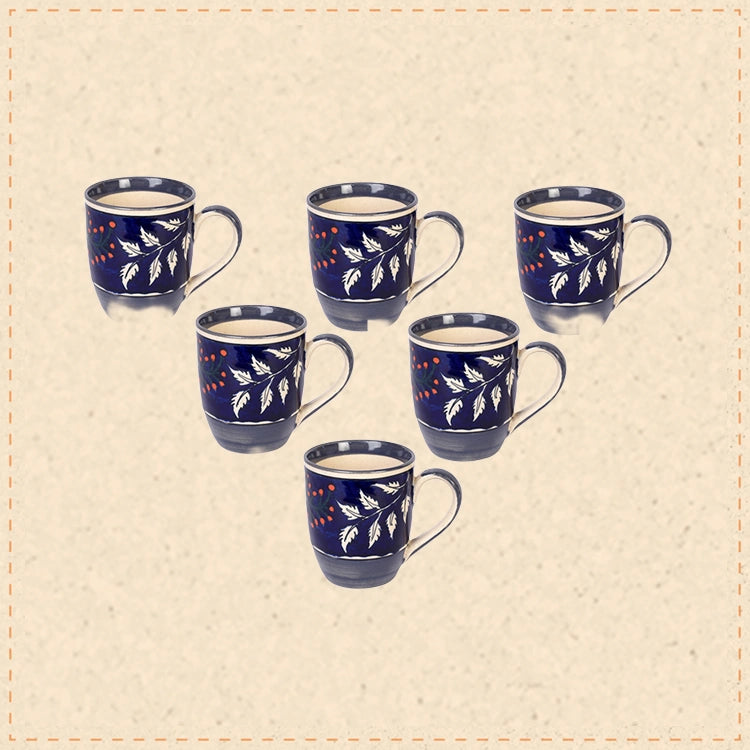 Blooming Leaves Drinking Mugs S06