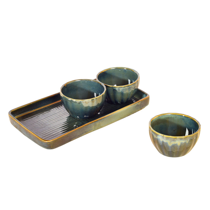 Gilded Greens Breakfast Set