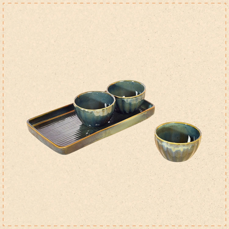 Gilded Greens Breakfast Set