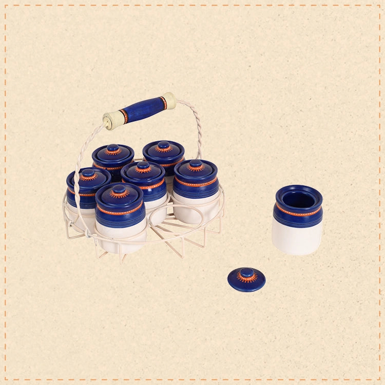 Artisan Pickle Pot S07 W/Stand