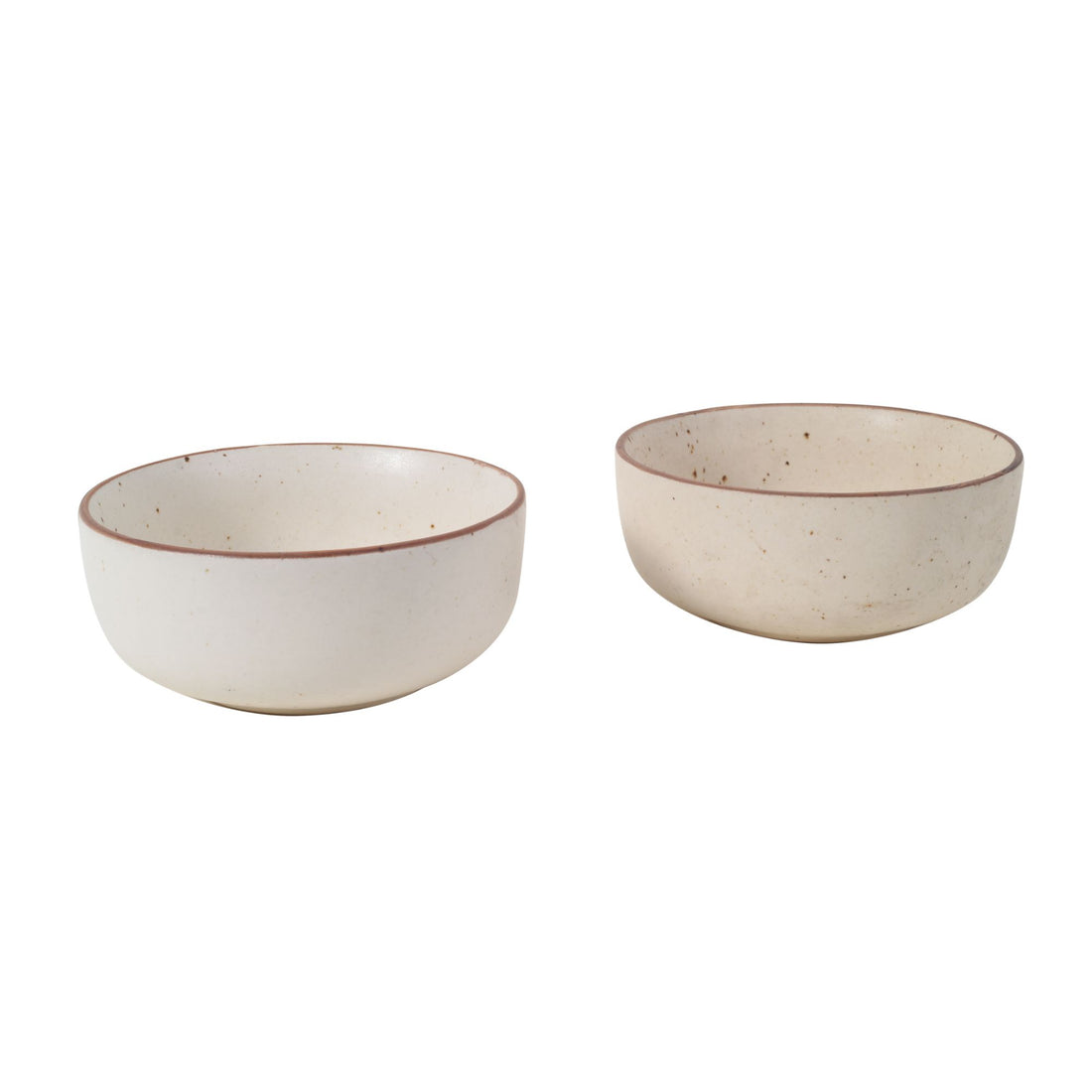 Elysian White Serving Bowls Set of 2 (7x7x3)