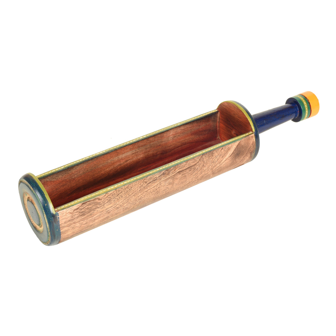 Midnight Blue Snacks Server in Tubular Shape
