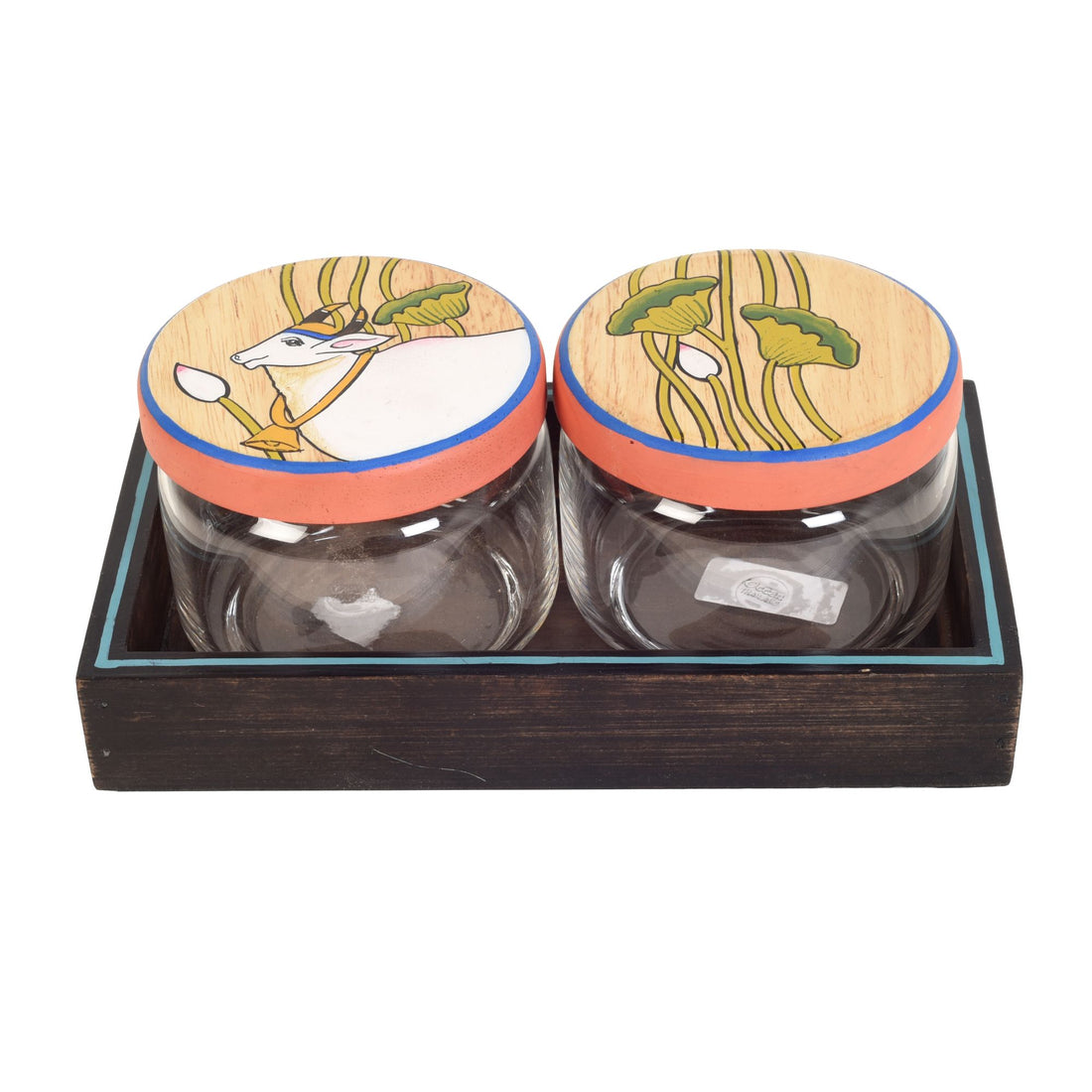 Pichhwai Leela Snacks Sotrage Jars S02