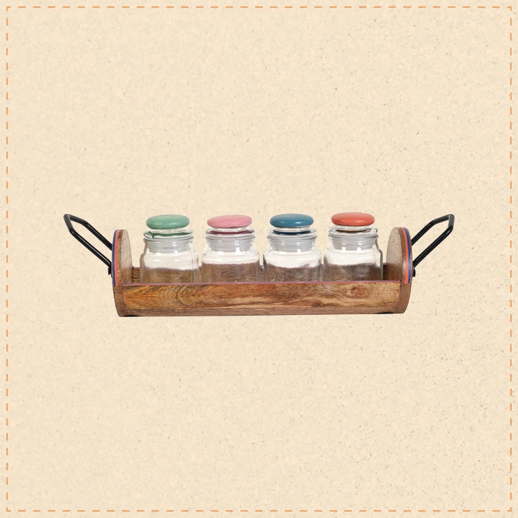 Pichhwai Leela Yankee Storage Jars S04