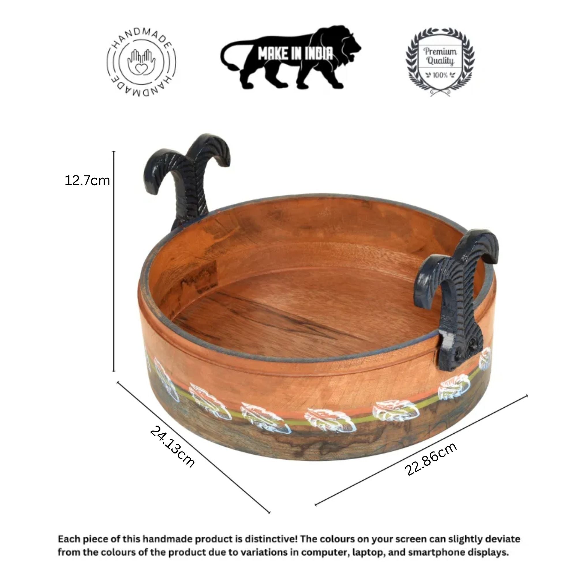 Autumn Leaf Multi-Purpose Stand in Round Shape