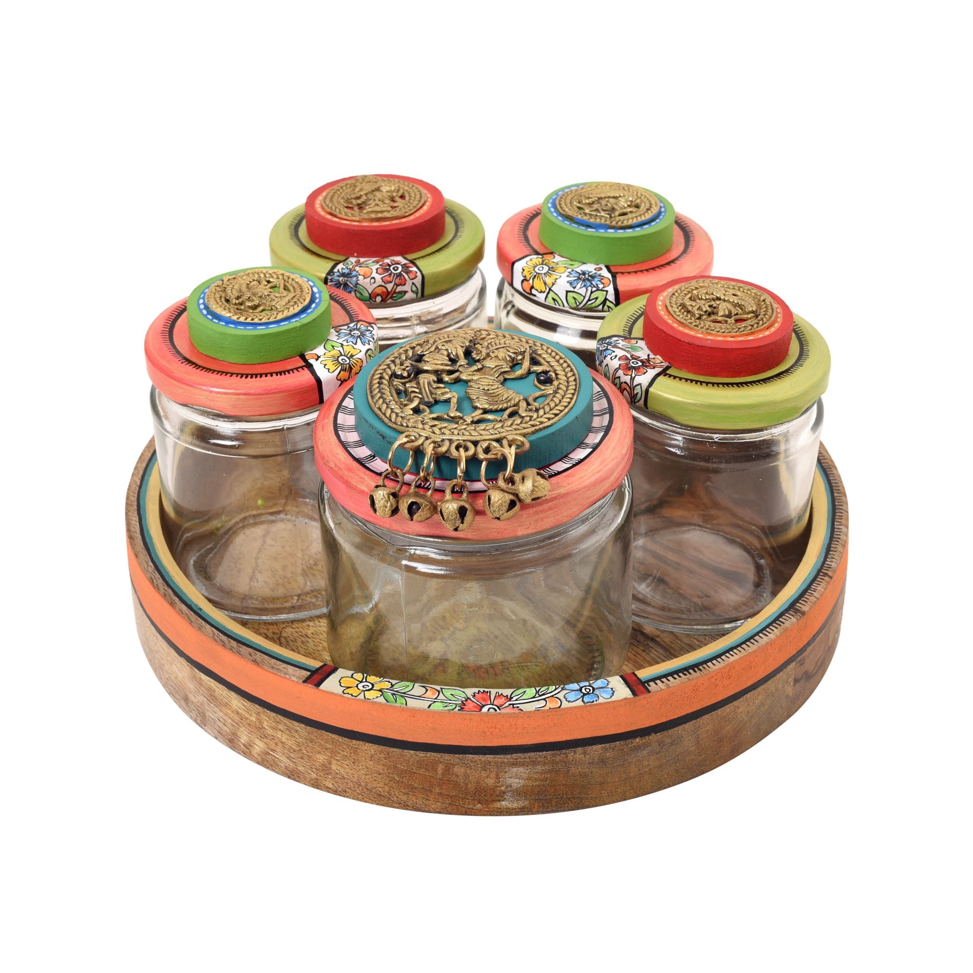 Essentials Round Tray & Jar Set