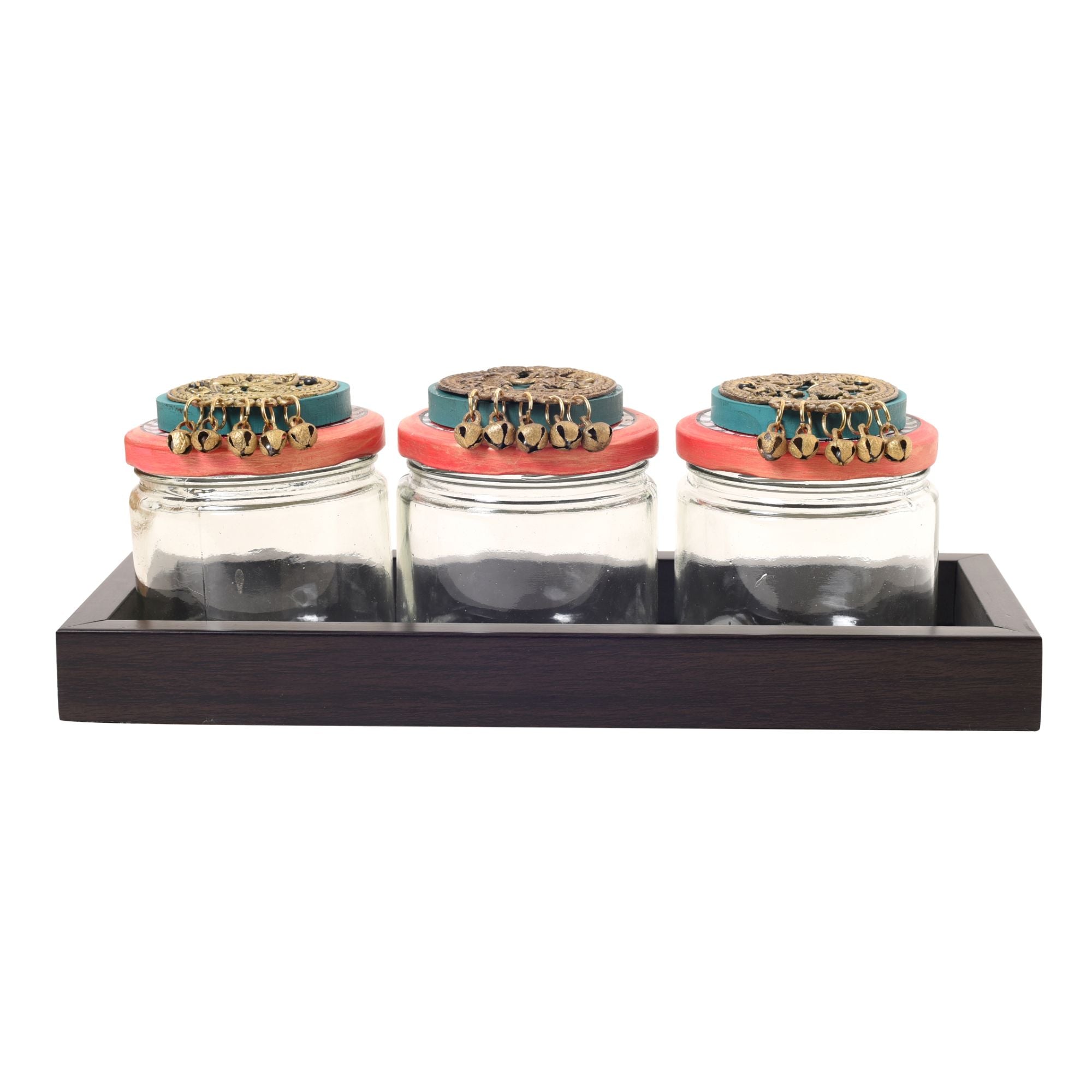 Trio Elegance Tray & Jar Set