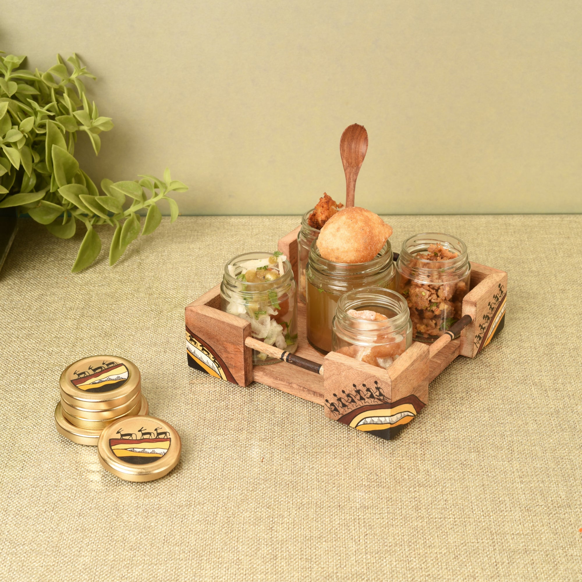 Snack Savor S04 Jar W/Tray