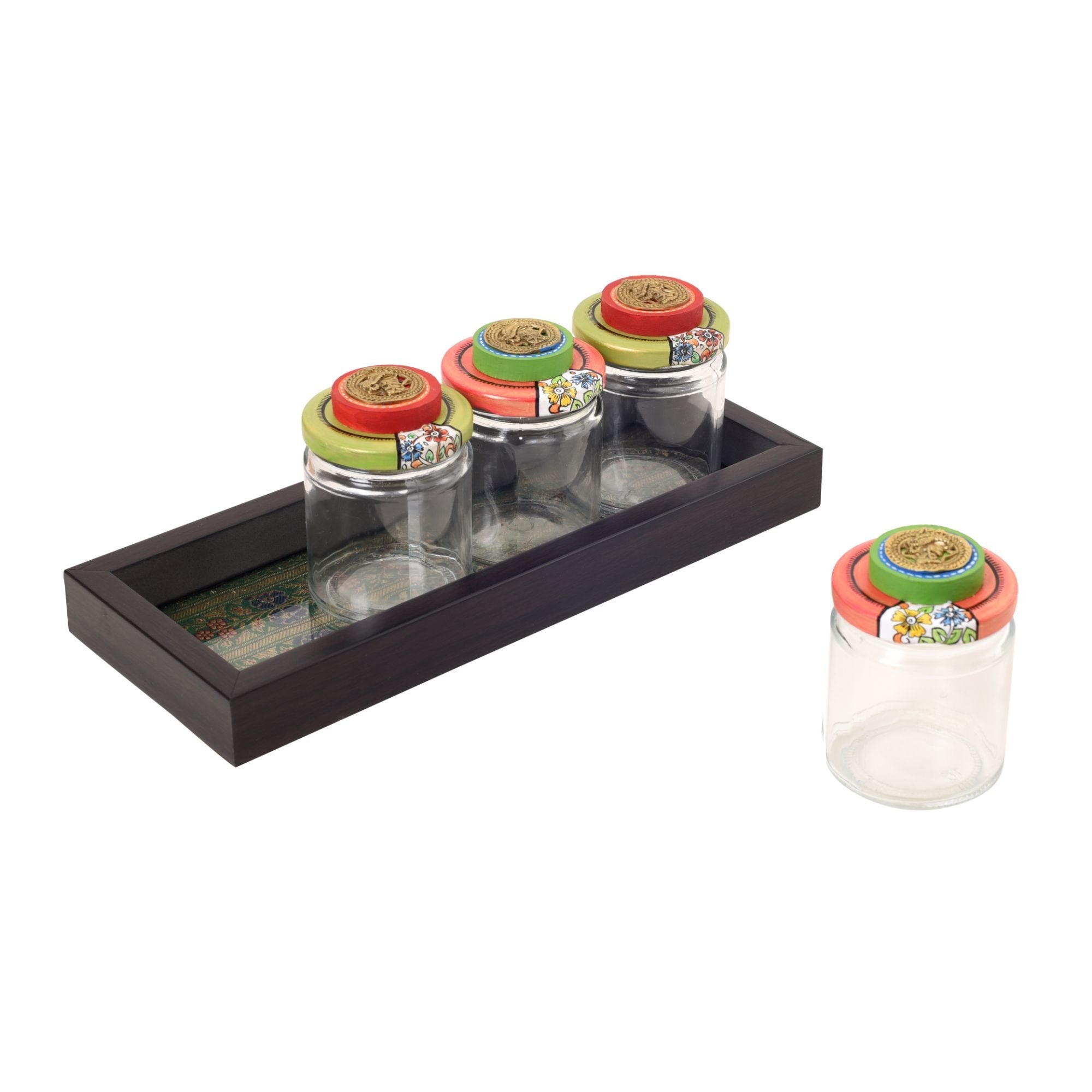 Elegant Rectangle Tray & Jar Collection