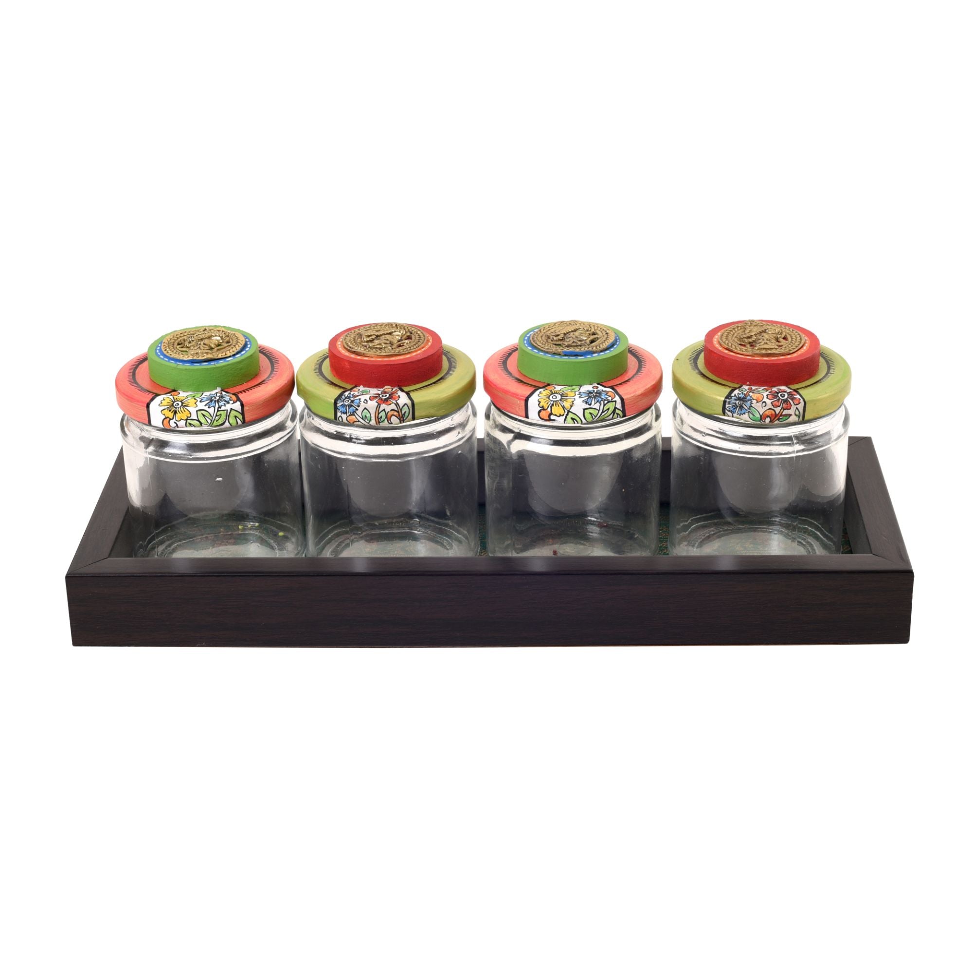 Elegant Rectangle Tray & Jar Collection