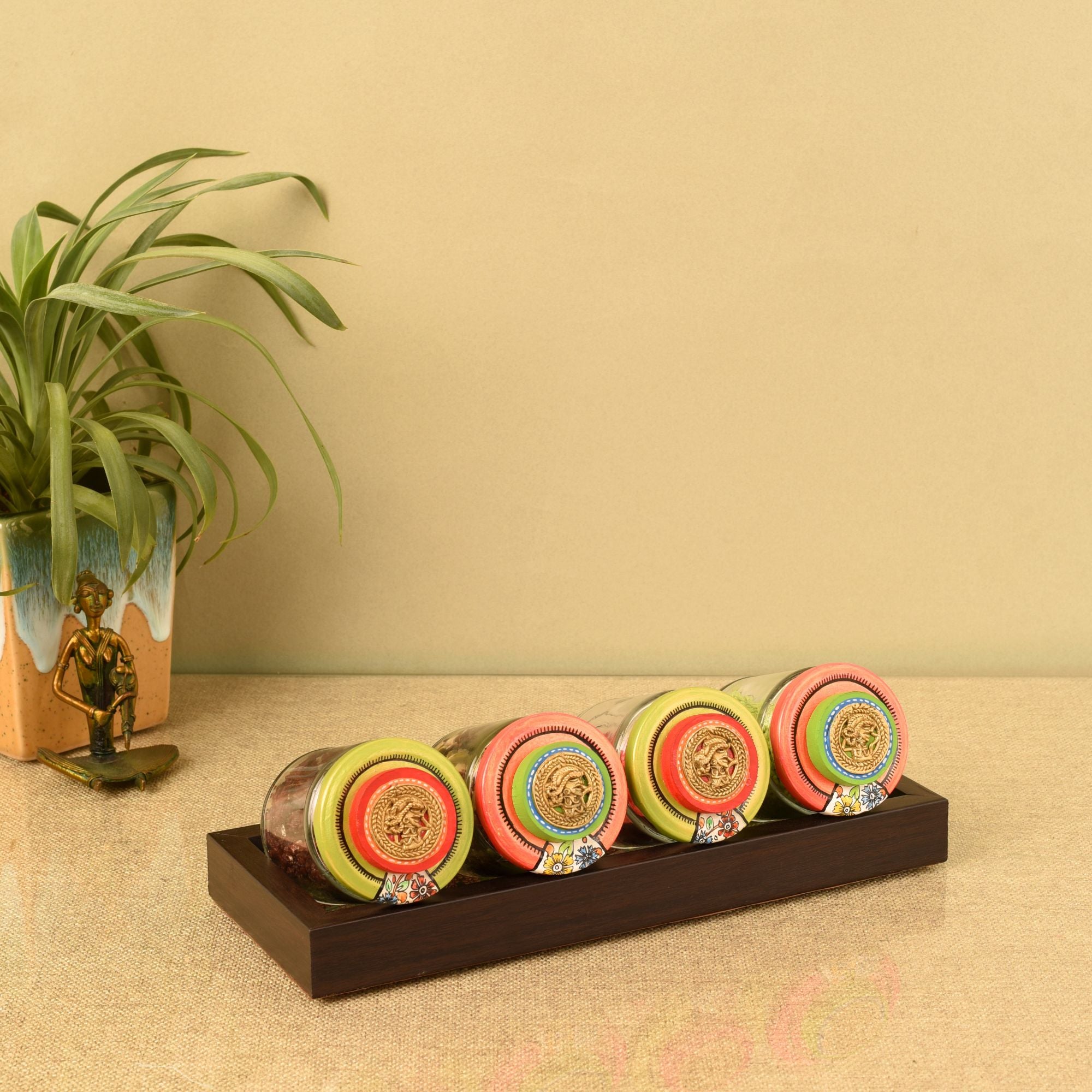 Elegant Rectangle Tray & Jar Collection