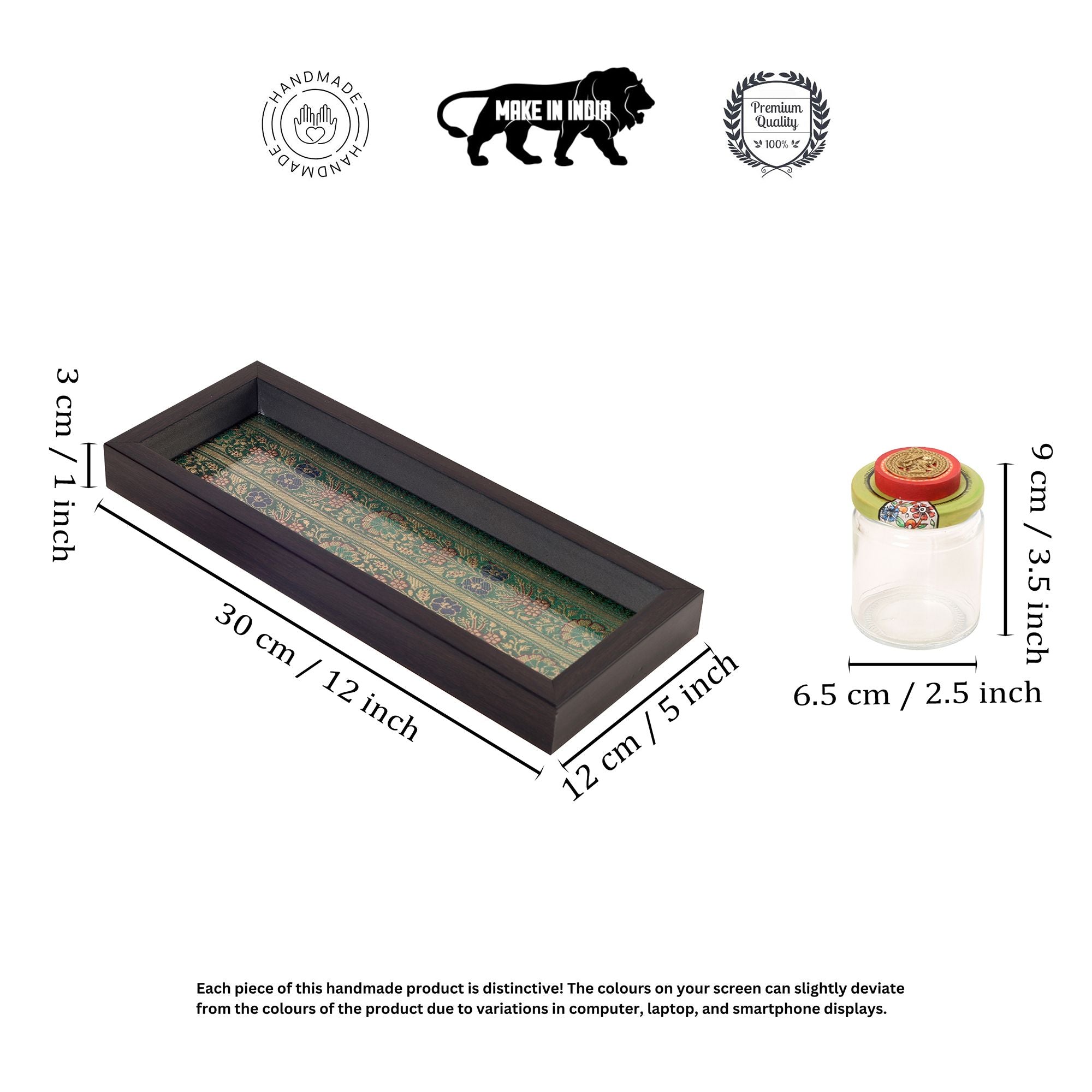 Elegant Rectangle Tray & Jar Collection