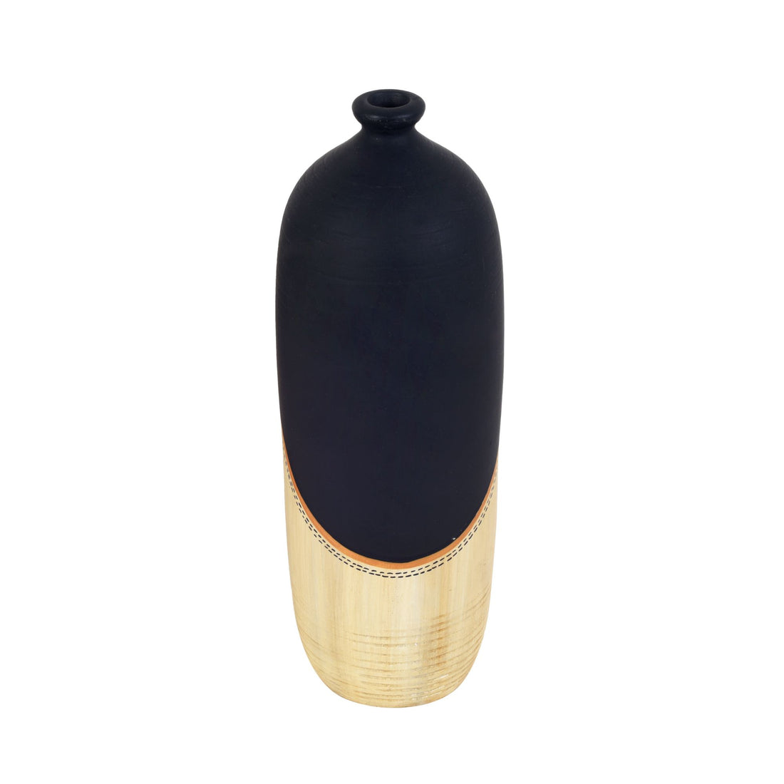Midnight's secret bottle vase