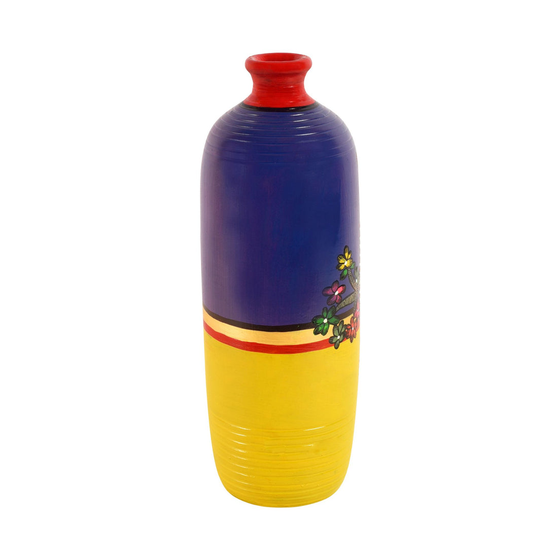 Giraffe Gallore Terracotta Vase