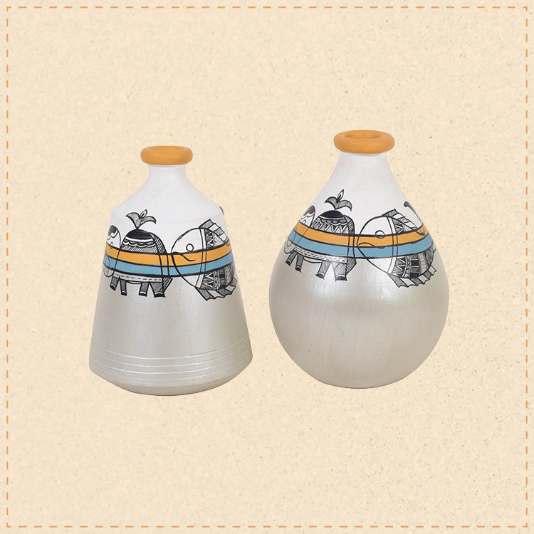 Harmony Heritage Terracotta Vase (Set of 2)