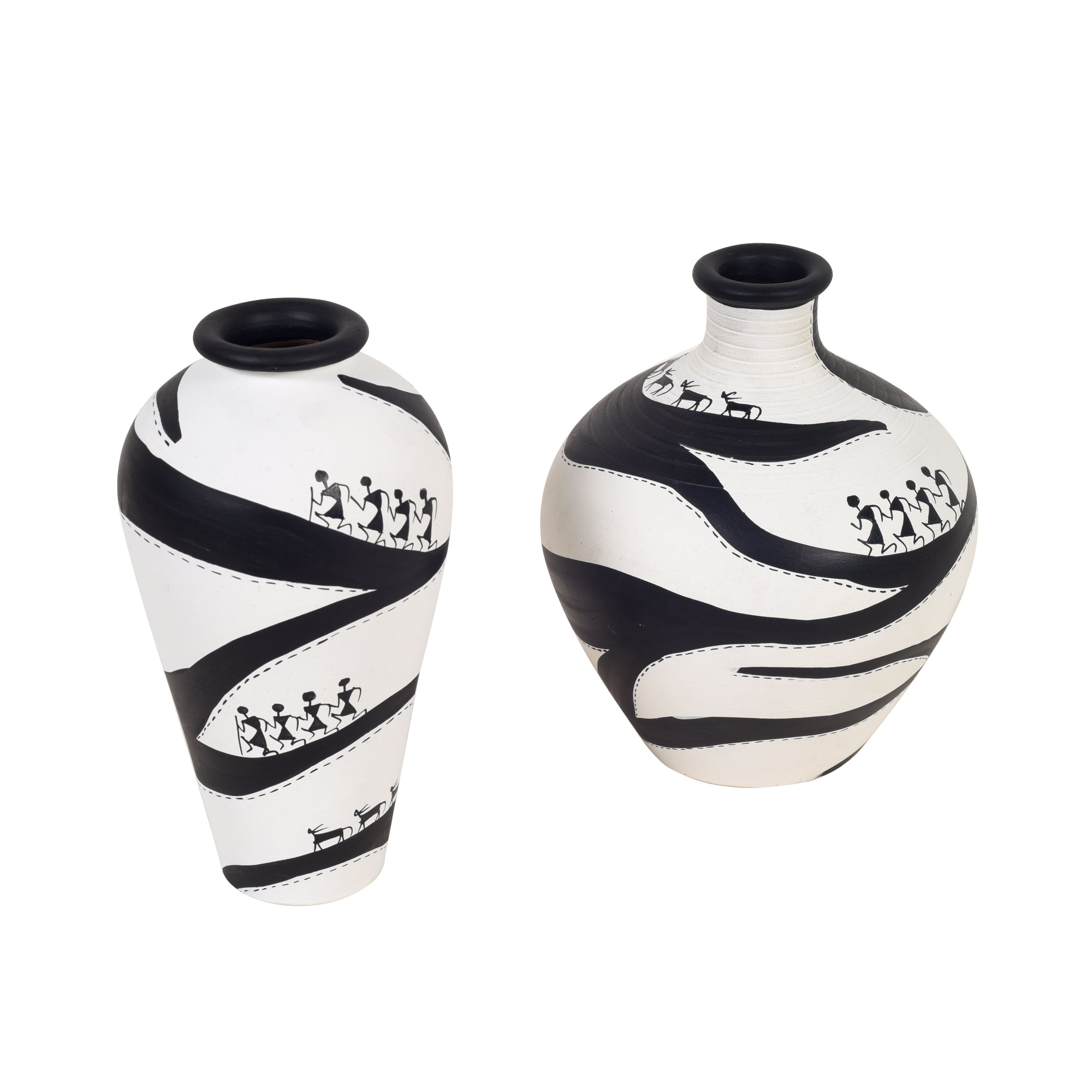Warli Fusion Vase