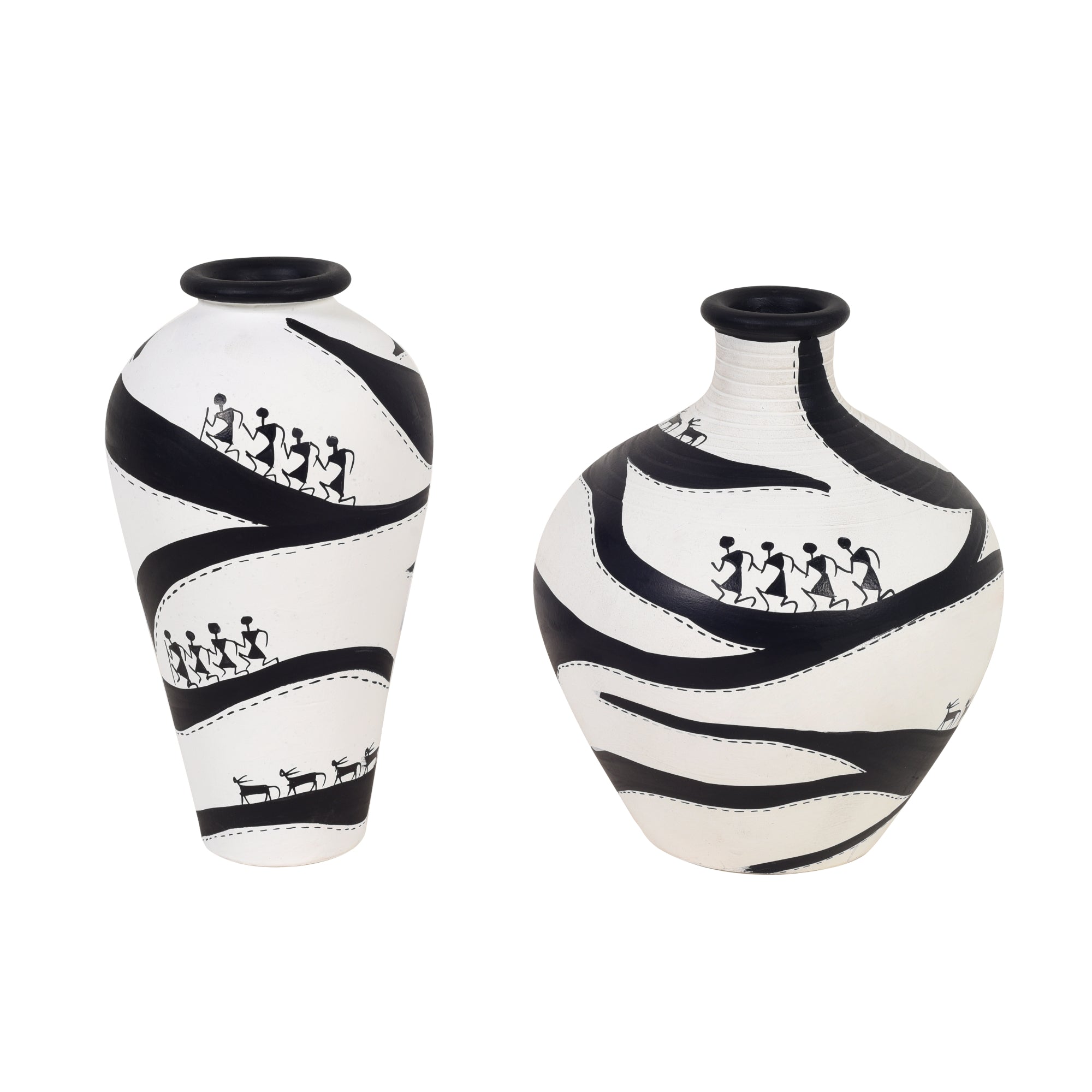 Warli Fusion Vase
