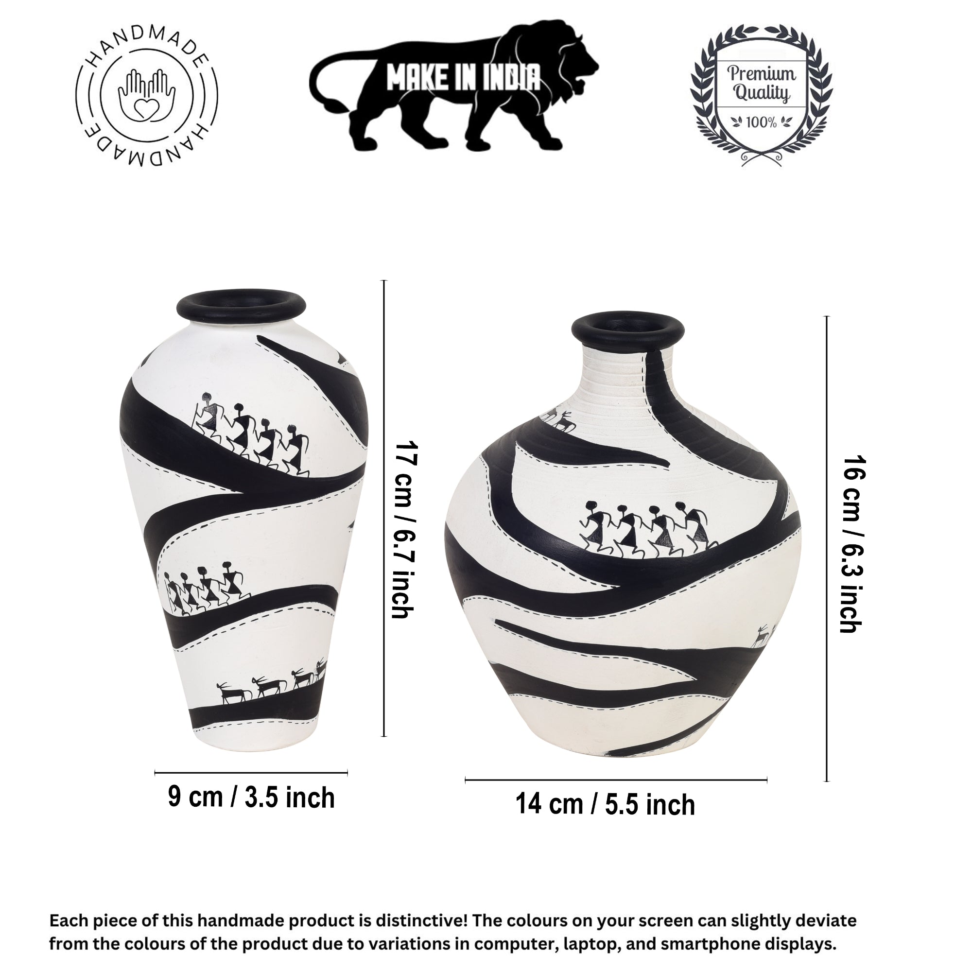 Warli Fusion Vase