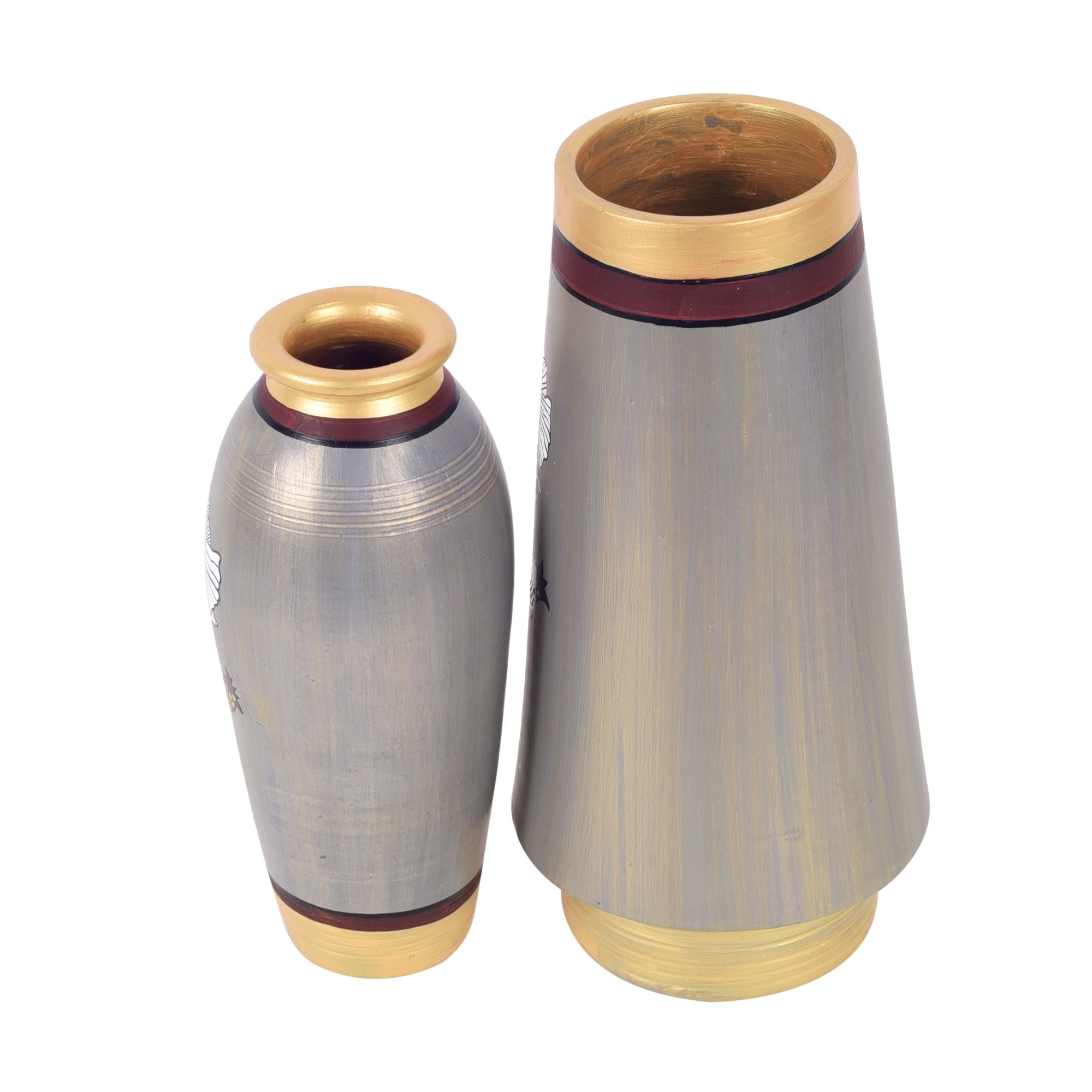 Golden Hour Terracotta Vases S02 (4.5x9/3x7)