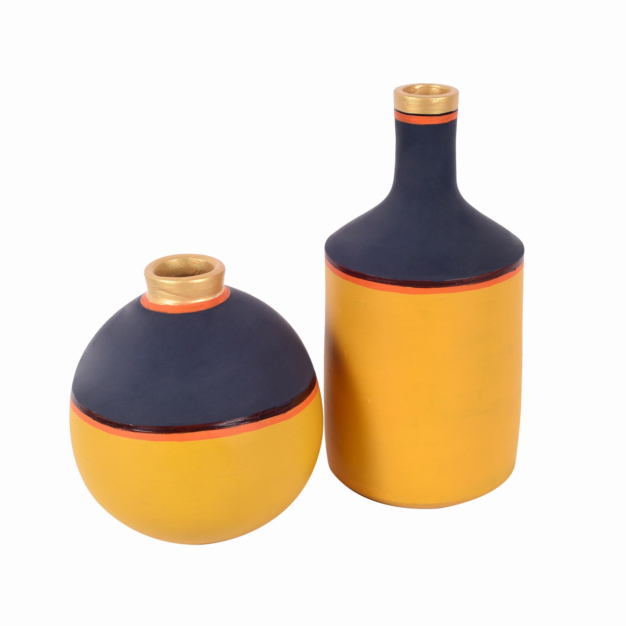Sunflower Dreams Terracotta Vases S02 (4x9/5x6)