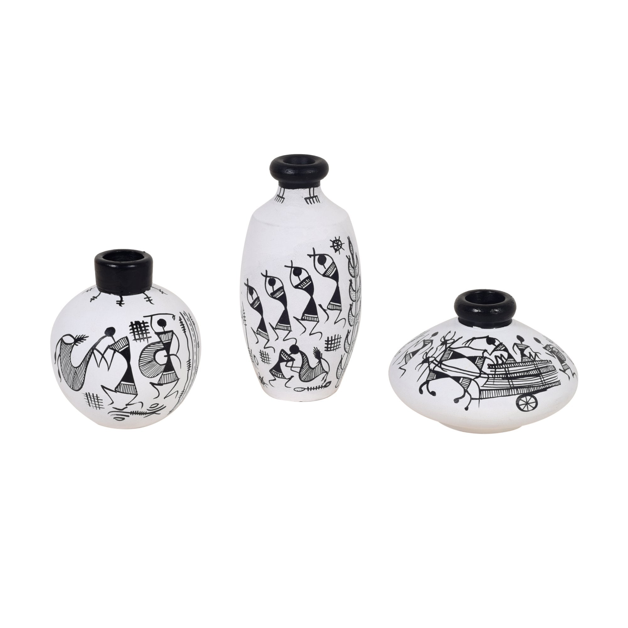 Artisanal Charm Vase Set