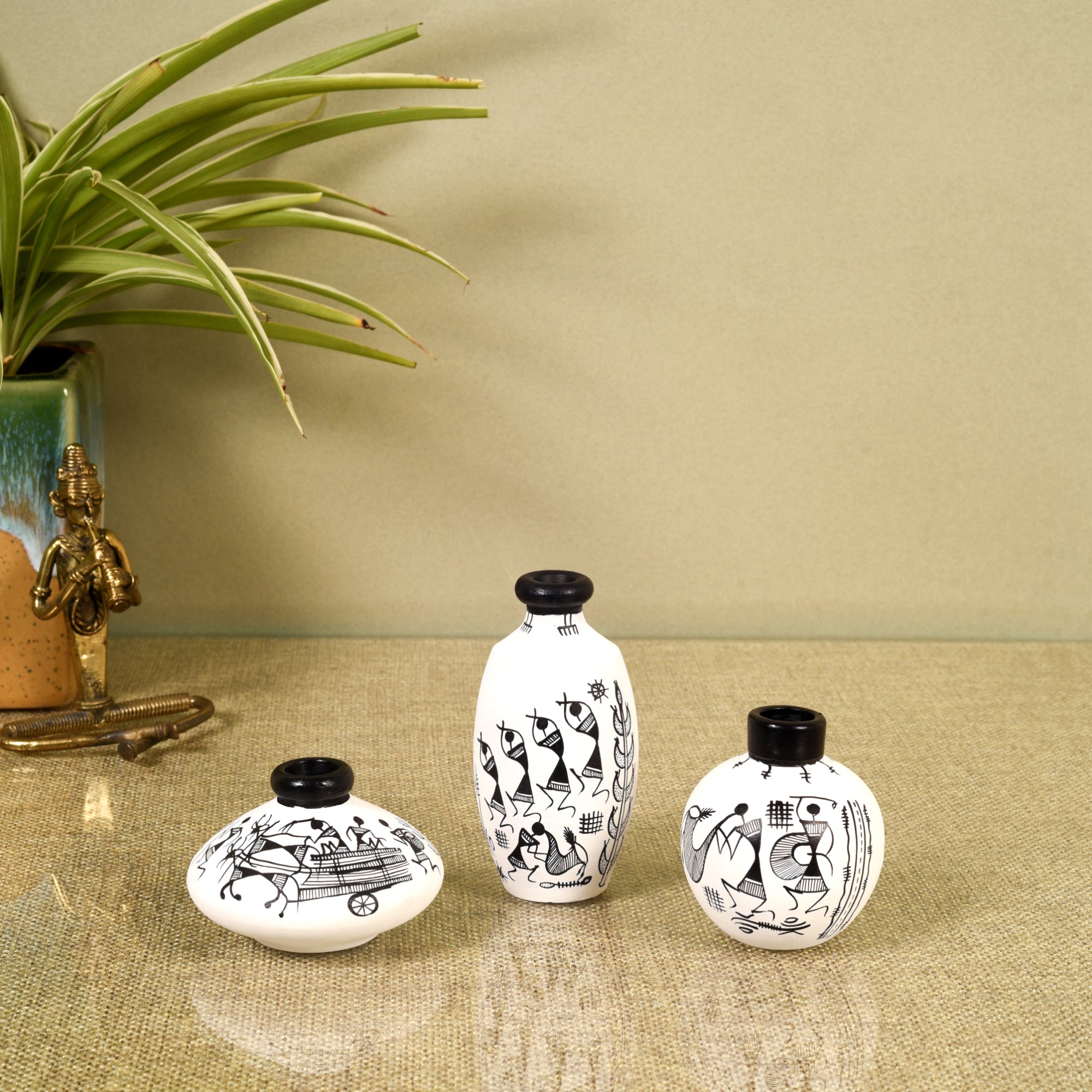 Artisanal Charm Vase Set