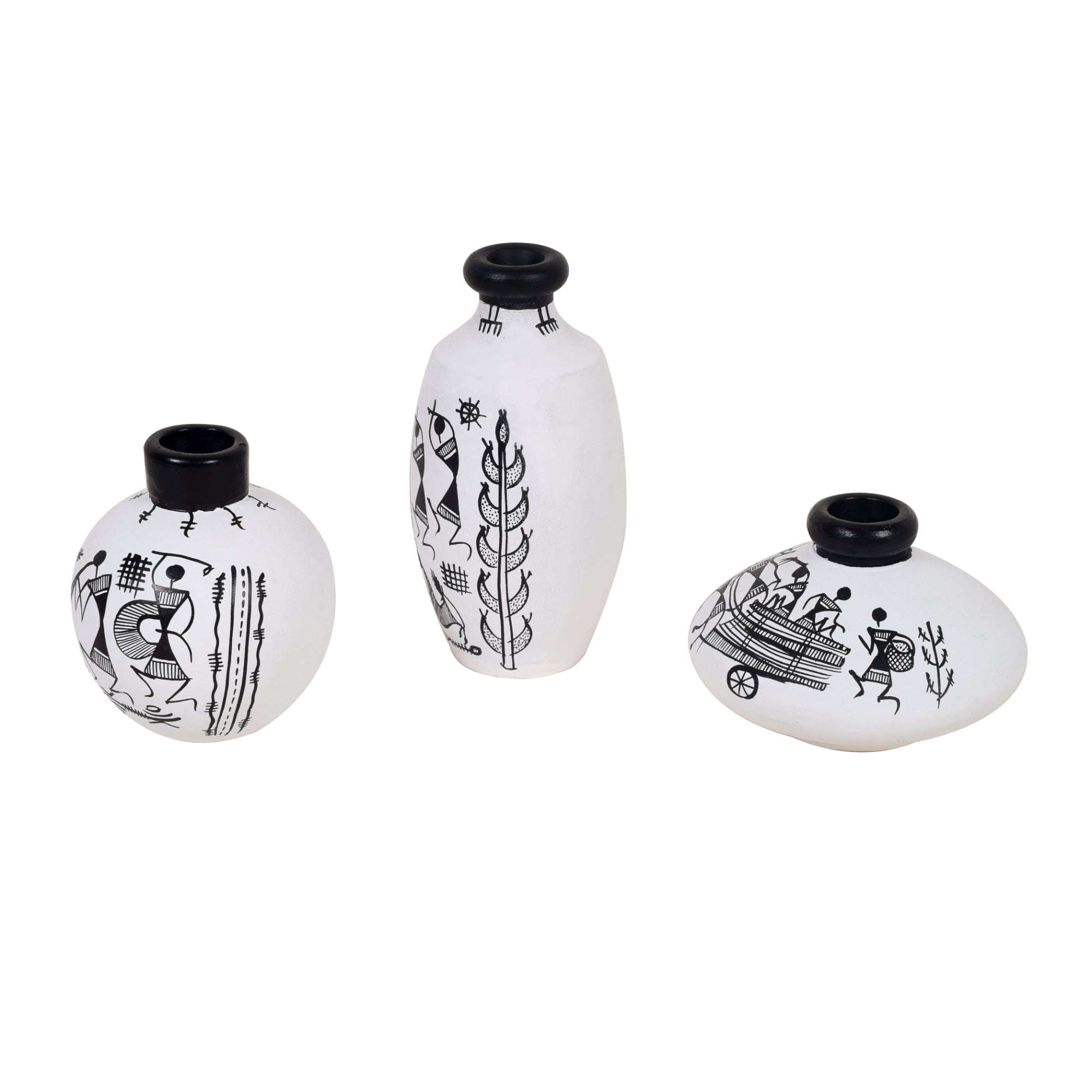 Artisanal Charm Vase Set