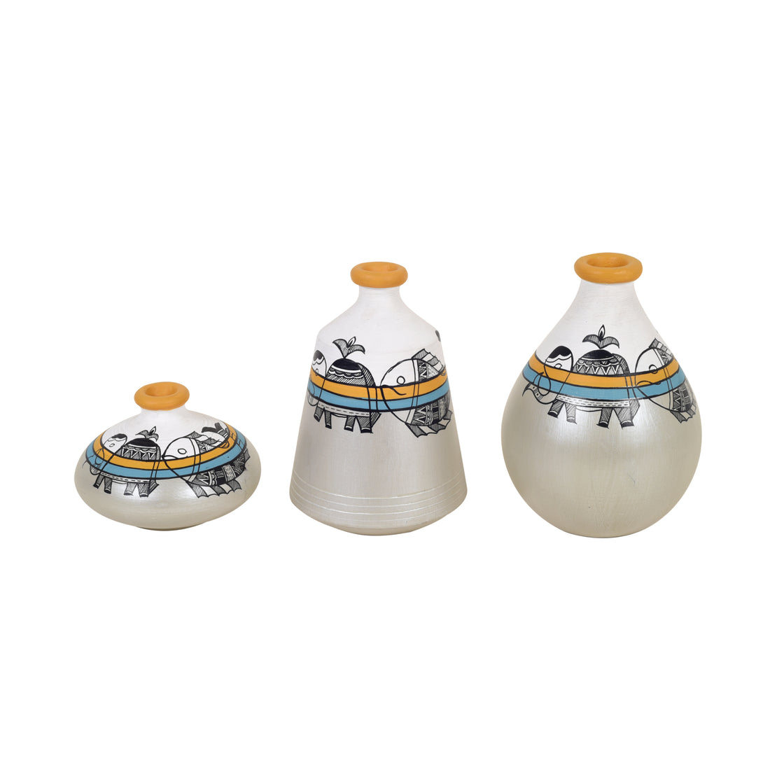 Mystic Madhubani Vessel