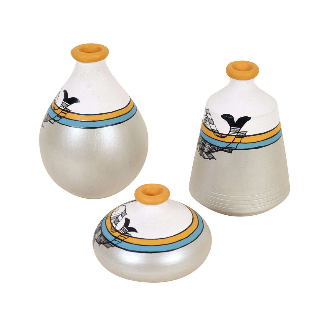 Mystic Madhubani Vessel