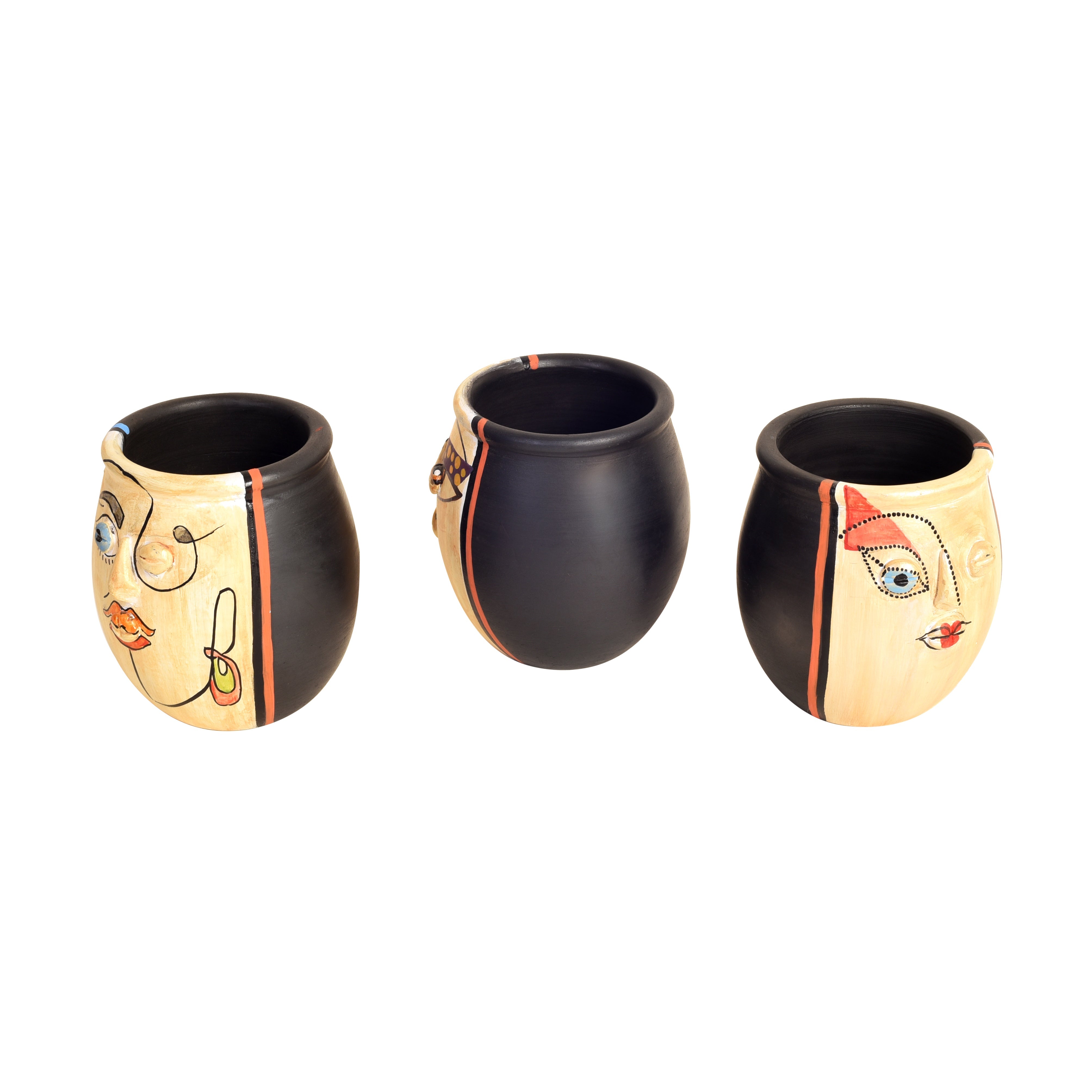 Pizo Pots- Hand painted- So3
