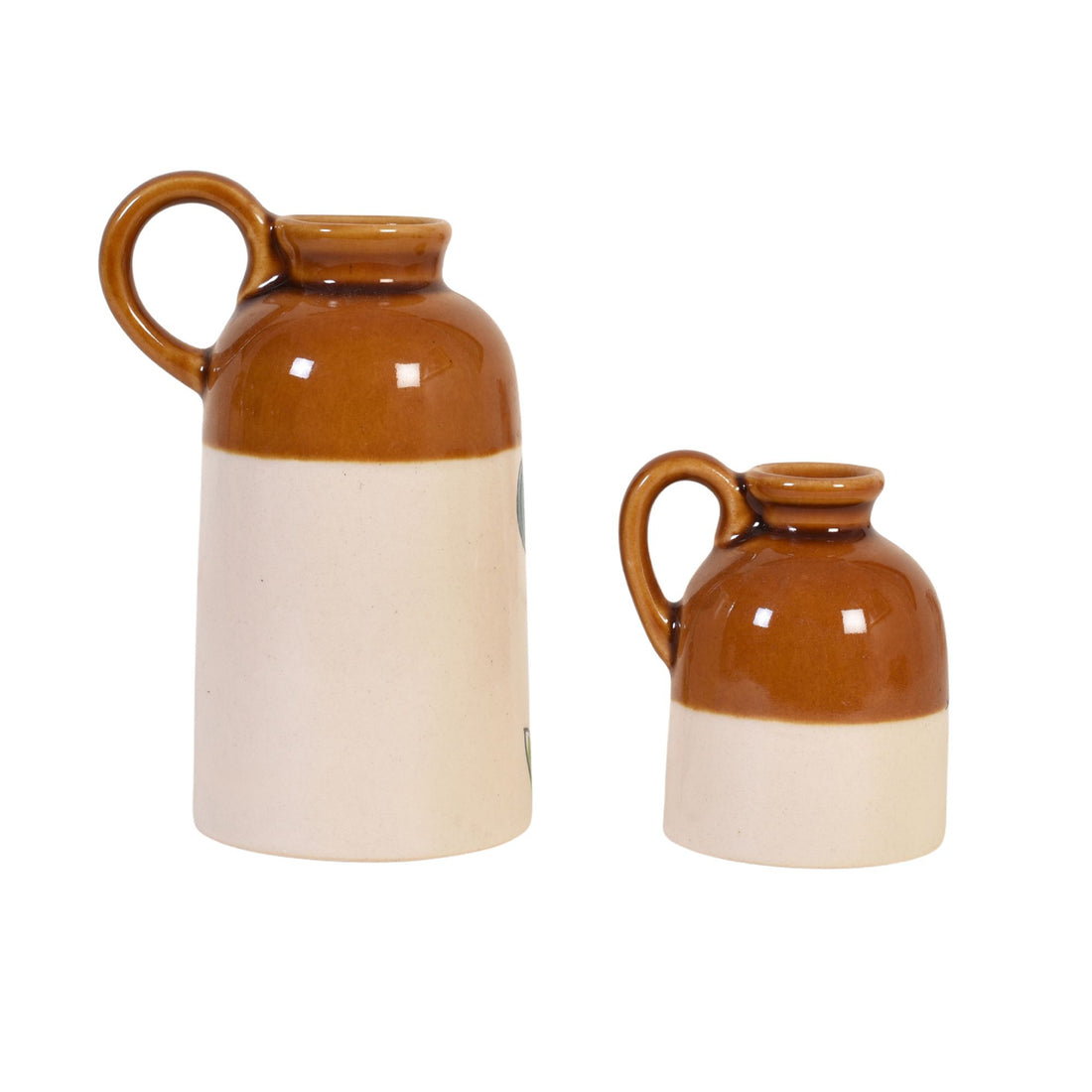 Gulaab & Gaja Ceramic Cachepot Duo