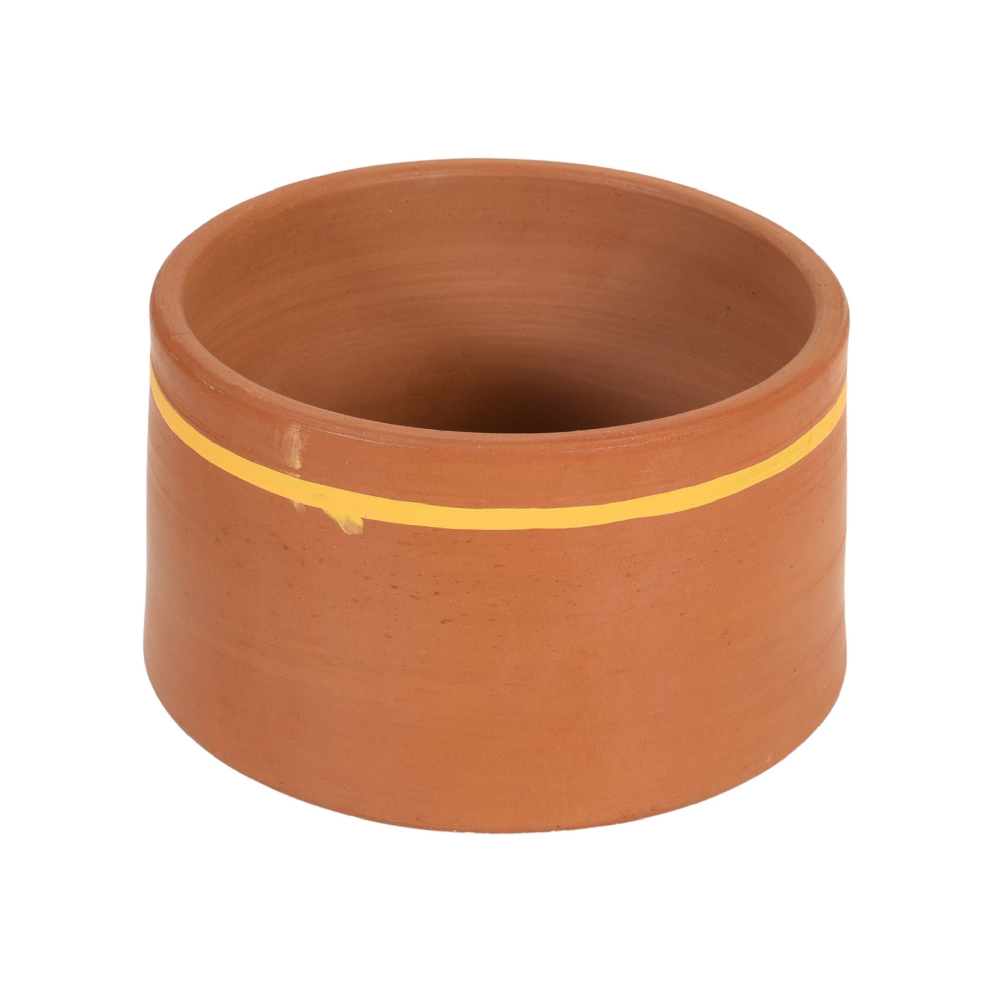 Teen Chidiya Trio-Bird Terracotta Cachepot