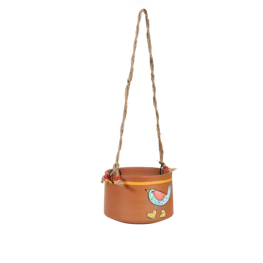 Chidiya & Chicks Hanging Terracotta Planter