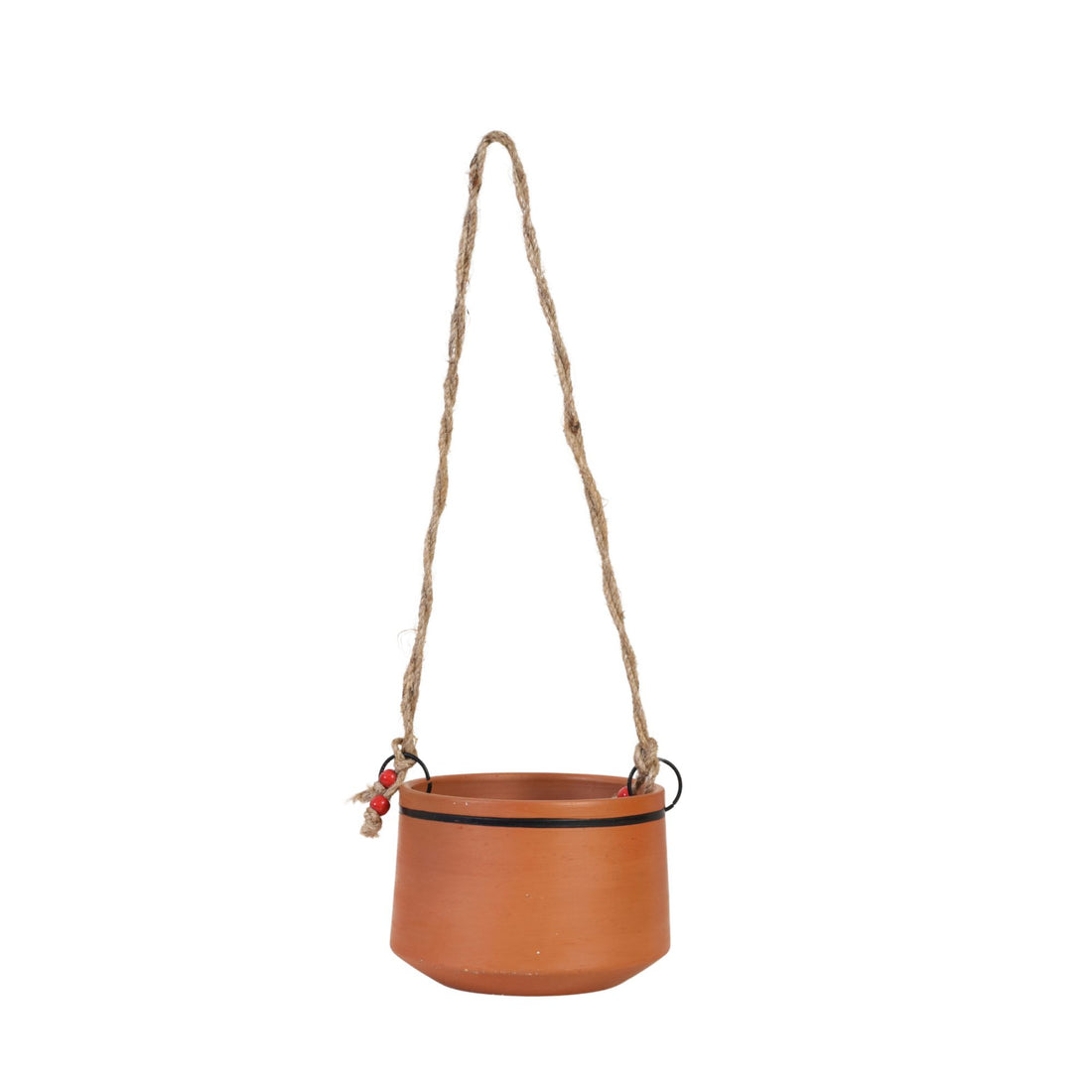 Koyal Songbird Hanging Terracotta Planter