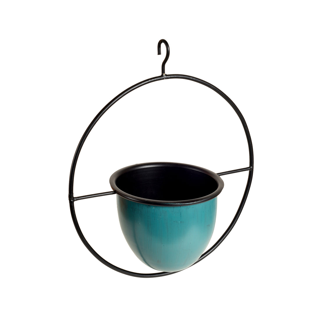 Blue Hanging Planter (12x6x14)