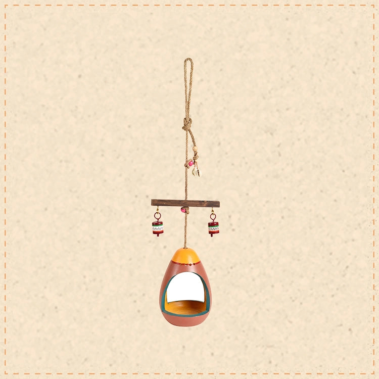 Colourful Hanging Bird Feeder (5x5x23)