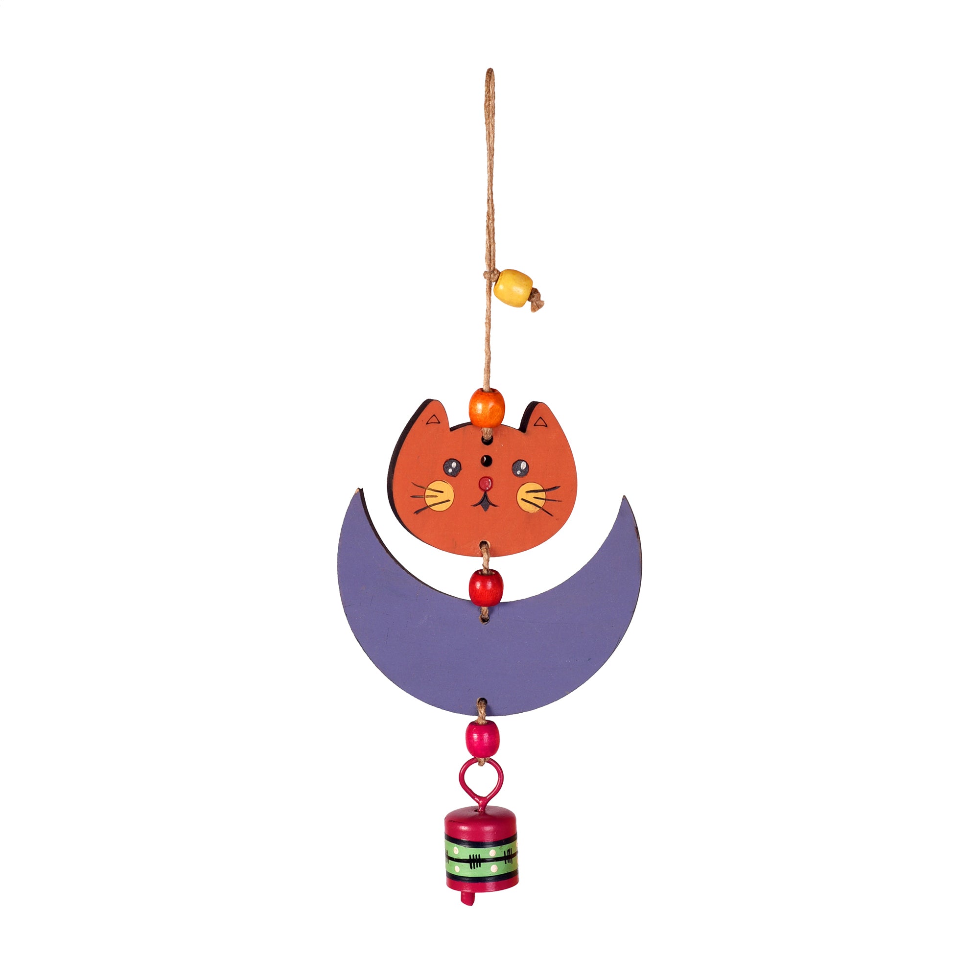 Cute Kitty Wind Chime (10x4)