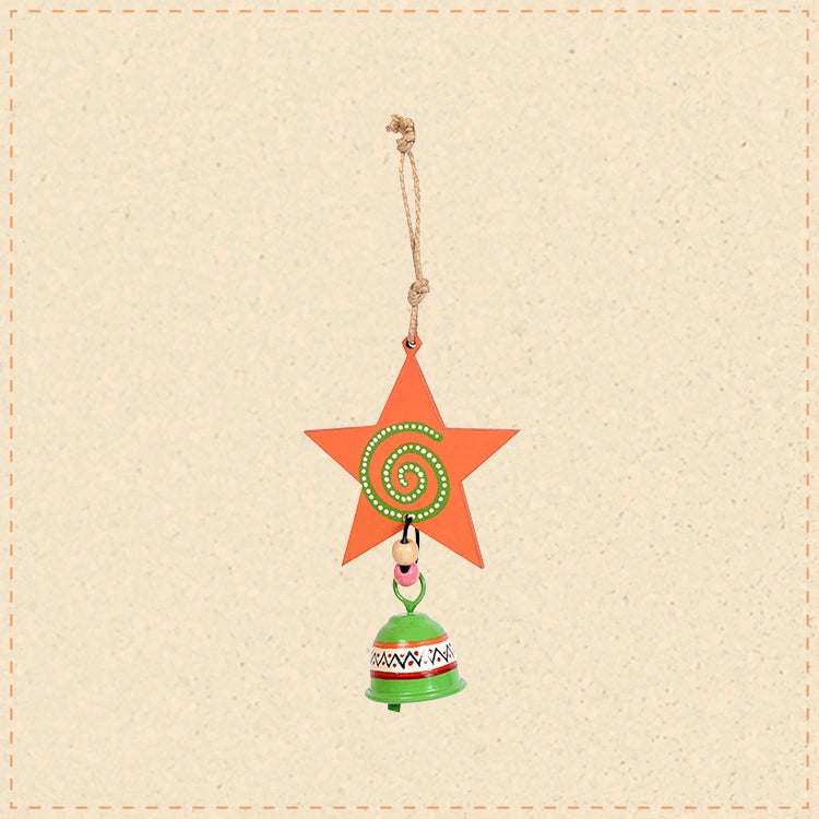 Aakriti Art Creations Wooden & Metal Wind Chimes for Home & Decorations