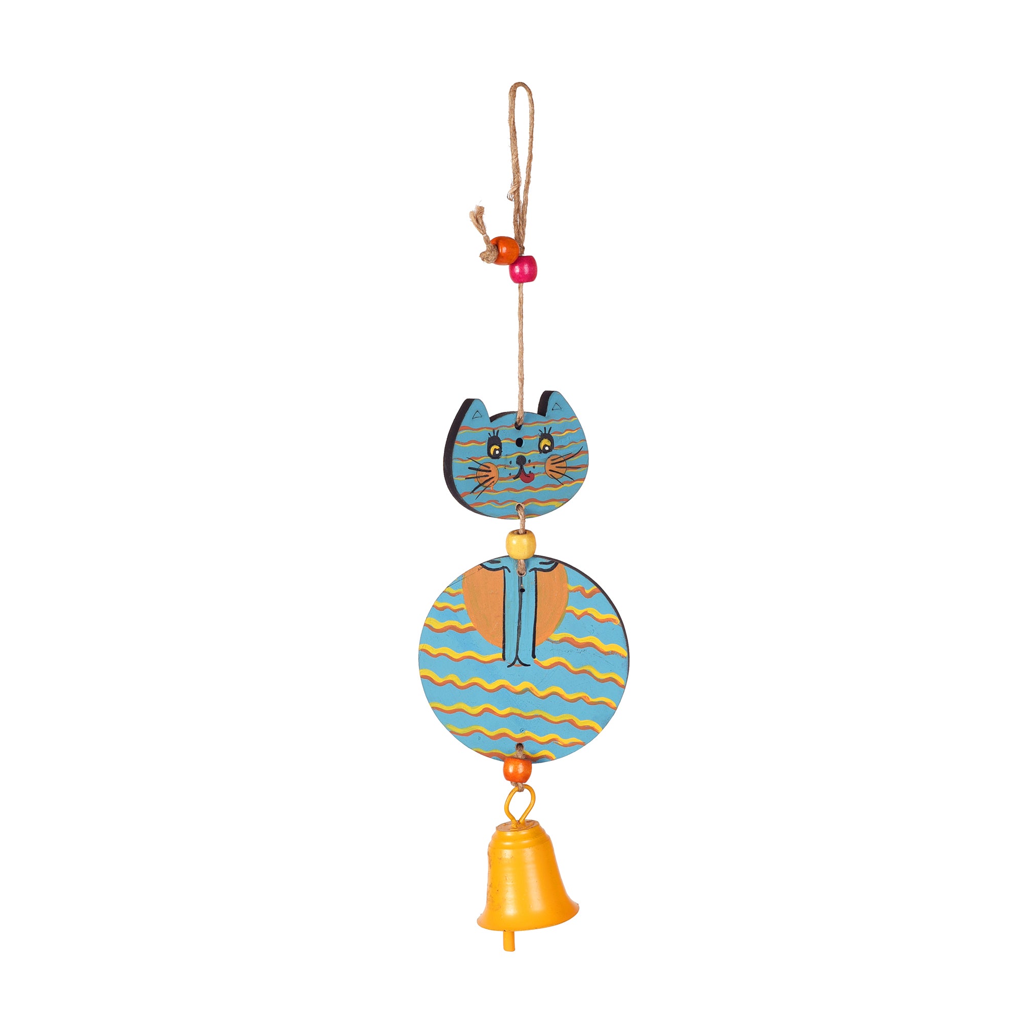 Hello Kitty Wind Chime in Azure (13x3.5)