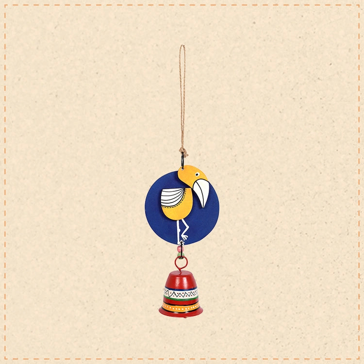 Handcrafted Yellow Duck Wind Chime for Out Door Hanging