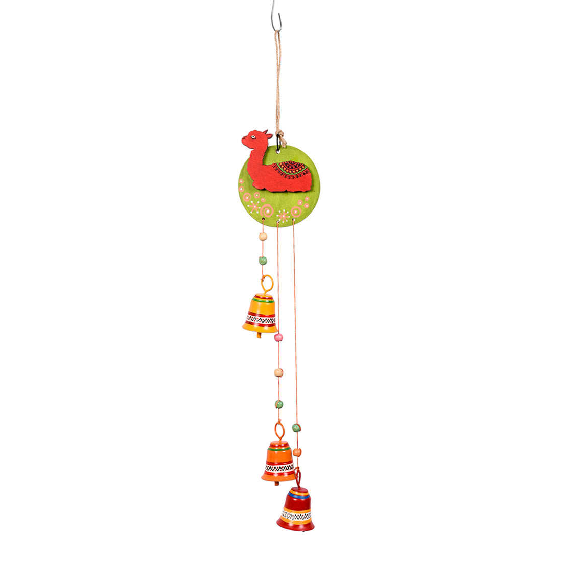 Windchime Red Alpaka 3 Metal Bells (21x3.5)