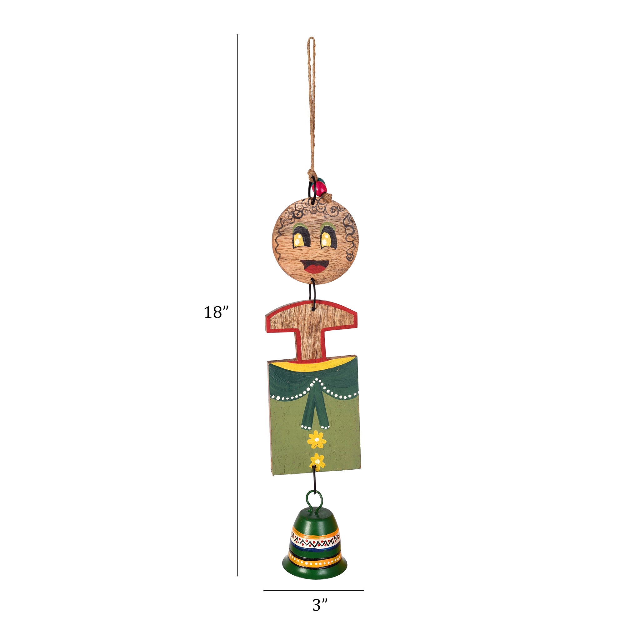 Happy Hector Wind Chime (18x3)