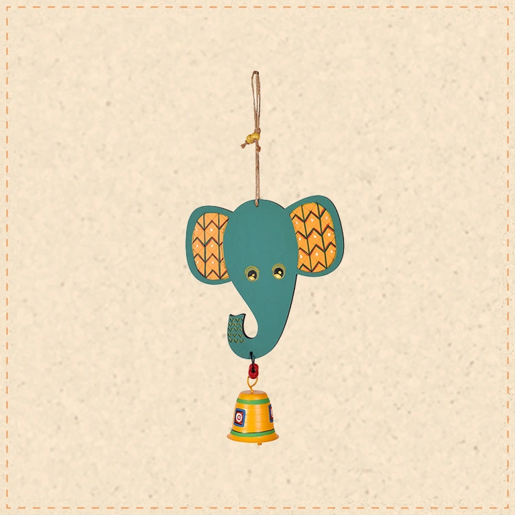 Happy Elephant Wind Chime (15x7)