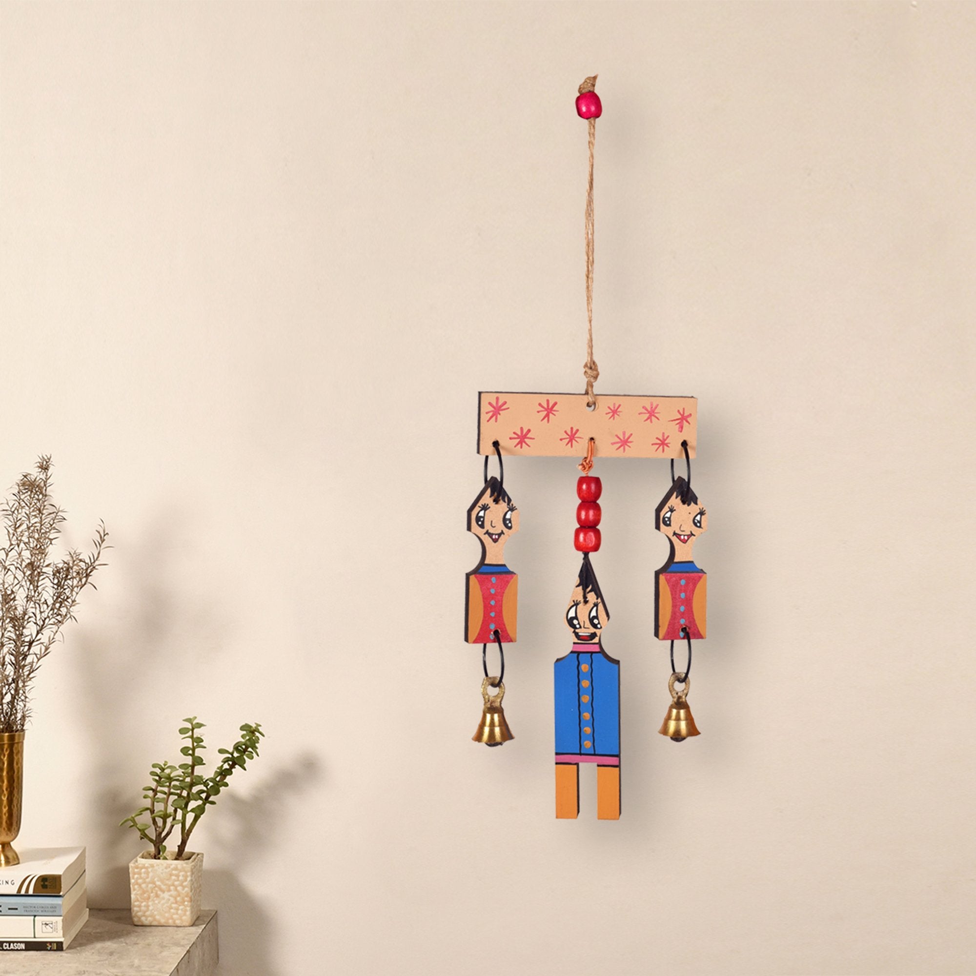 Happy Family Wind Chime (13x4)