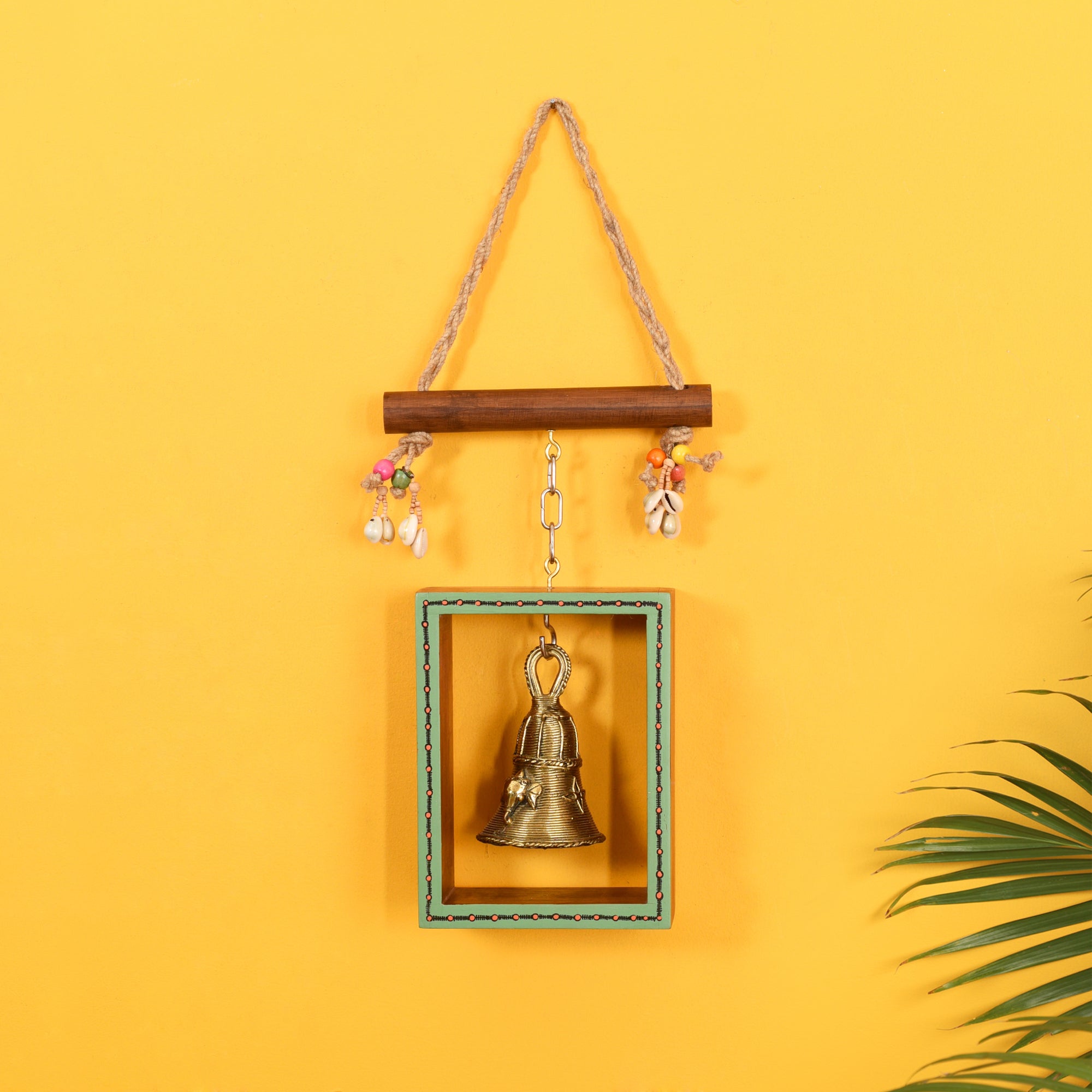 Handrcafted Dhokra Bell (8x2.5x20)