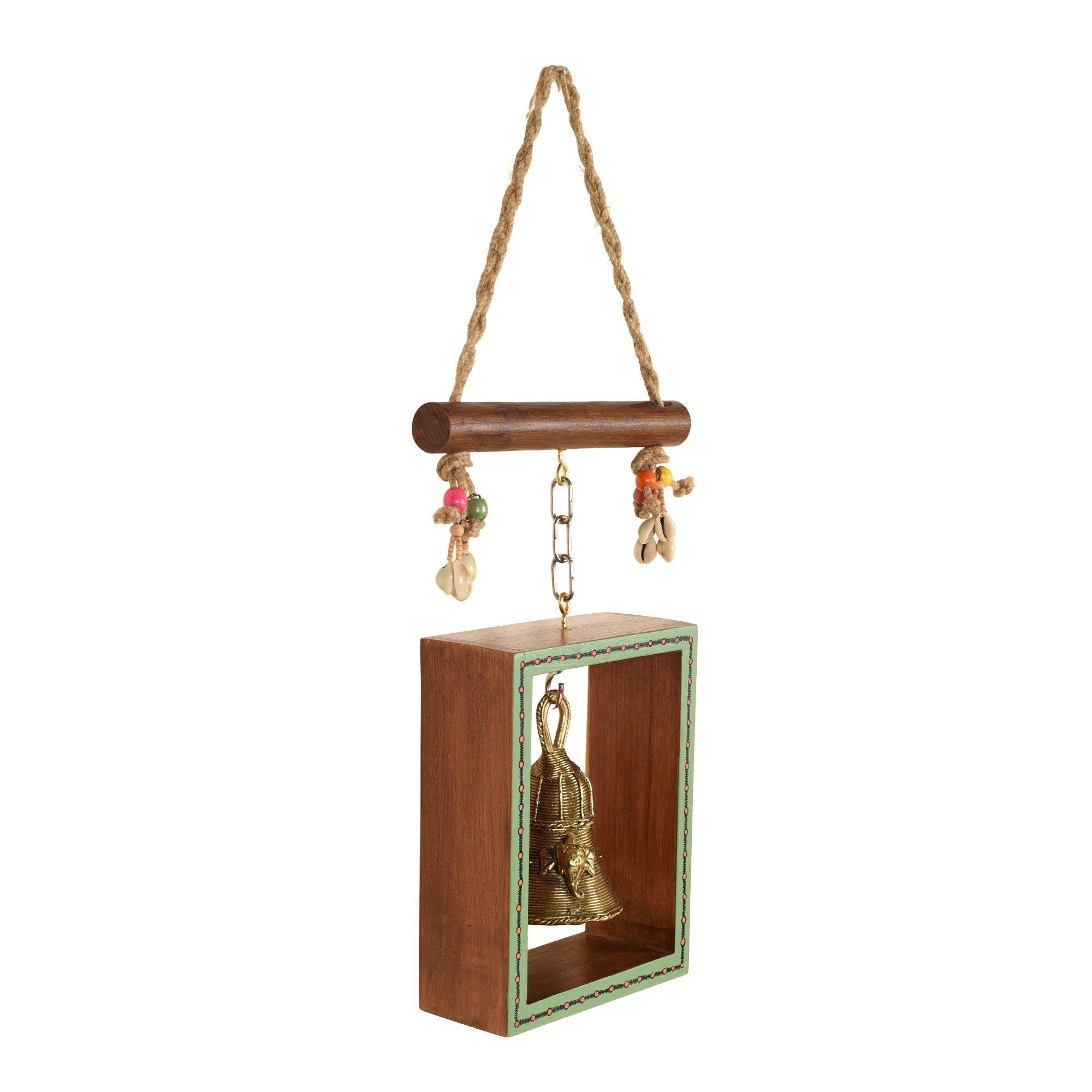 Handrcafted Dhokra Bell (8x2.5x20)