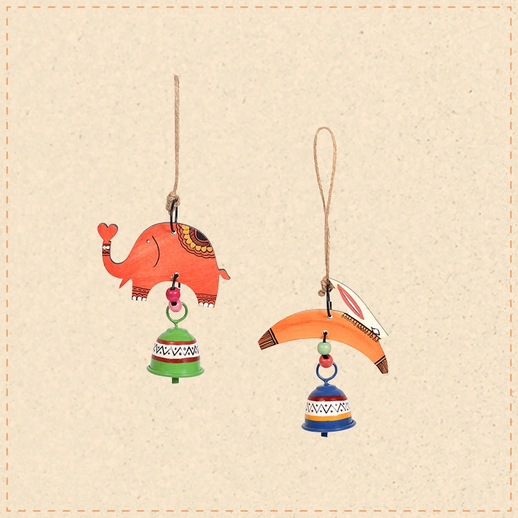 Elephant & Toucan Harmony Wind Chime Set