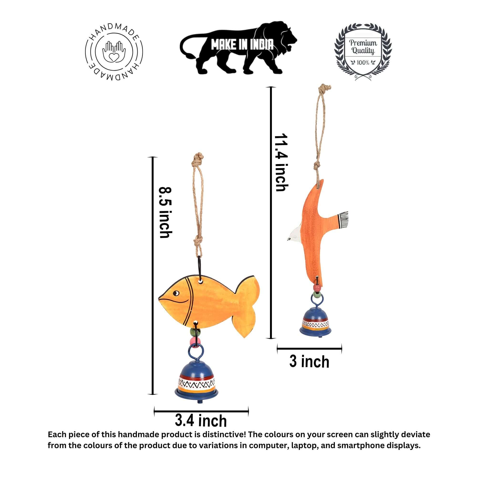 Ocean & Sky Harmony Wind Chime Set